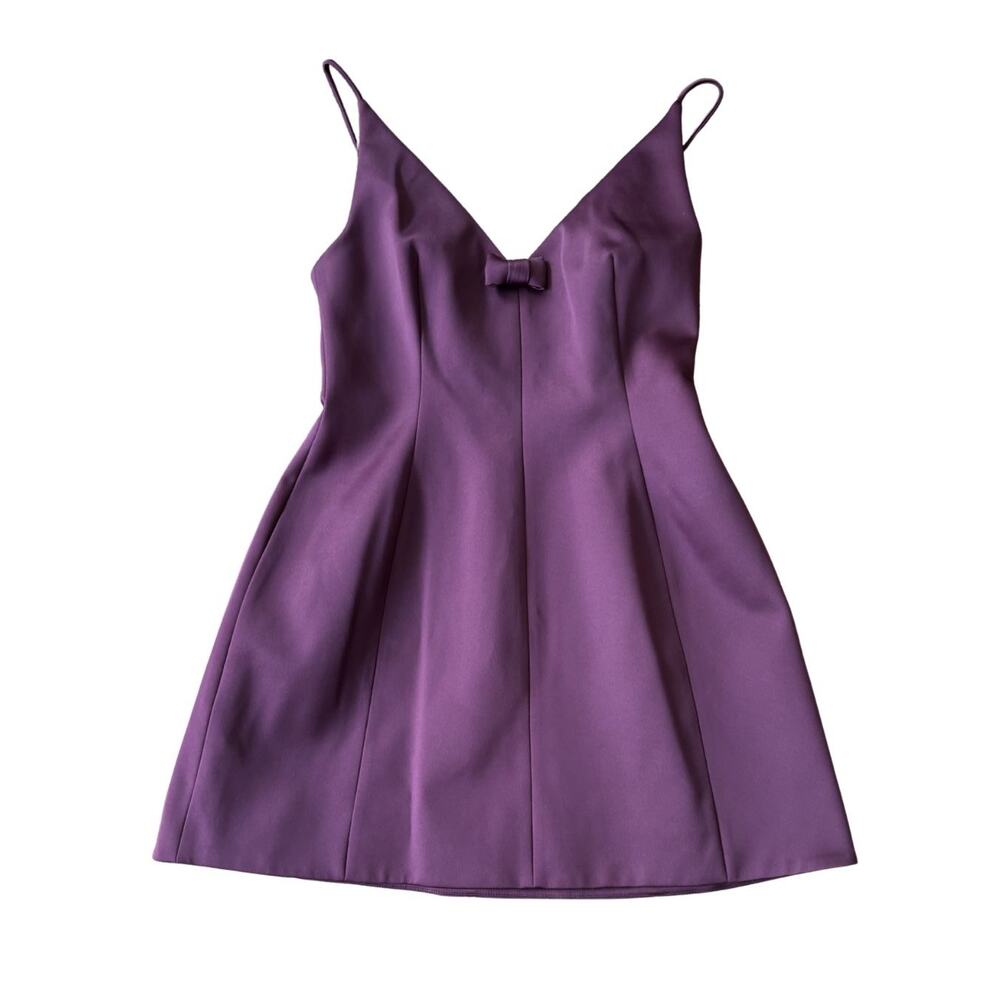 Marc Jacobs Mini Satin Tulip Dress 2 XS S - Picture 7 of 9